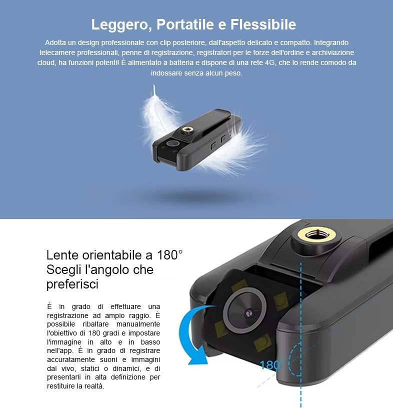 Mini Telecamera spia con SIM 4G da Interno Senza Fili 1080P FHD spy camera, compresa di sim già attiva, Visione 160°, Visione Notturna allarme movimento visione da APP manuale italiano (CB77-C)