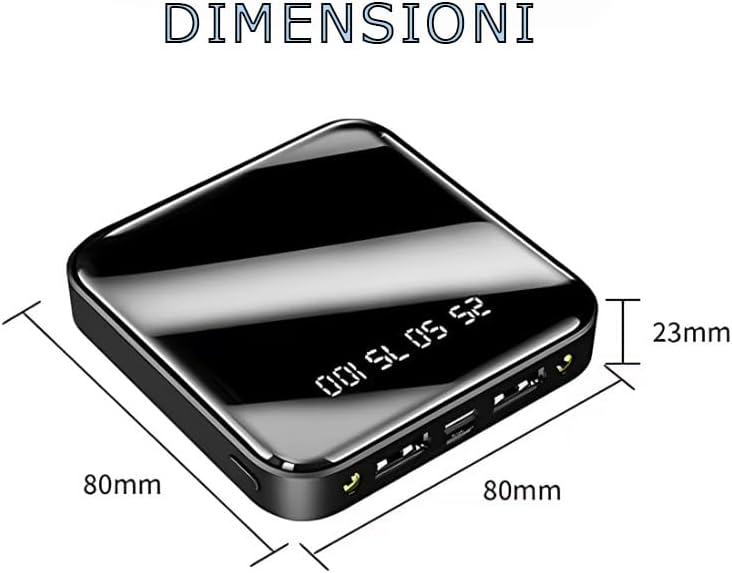 POWER BANK AUTOPOWER sistema sempre connesso – Ricarica Automatica Continua per GPS, Microspie Microtelecamere e Dispositivi a Lunga Autonomia (PBA6000)