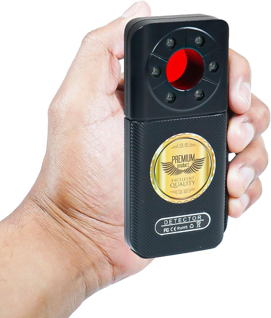 Rilevatore Microspie gsm e gps per auto, casa, ufficio Telecamere e Segnali Wireless 800/900/1200/2400 mhz professionale e tascabile (T3)