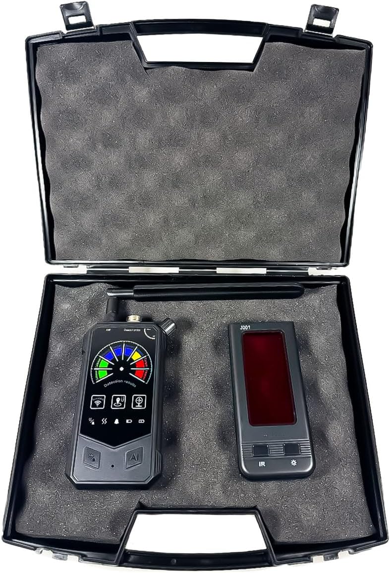 SPY TERMINATOR COMBO AI Scansione fino a 8.6 GHz per Microspie GSM/5G, Telecamere SD, via cavo e wifi, localizzatori GPS auto, laser infrarossi e filtro polarizzato