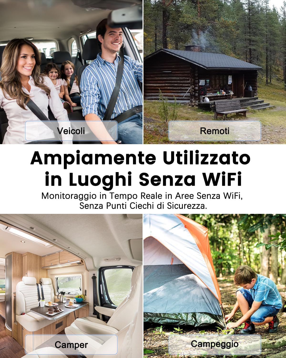 Mini Telecamera spia con SIM 4G da Interno Senza Fili 1080P FHD spy camera, compresa di sim già attiva, Visione 160°, Visione Notturna allarme movimento visione da APP manuale italiano (CB77-C)