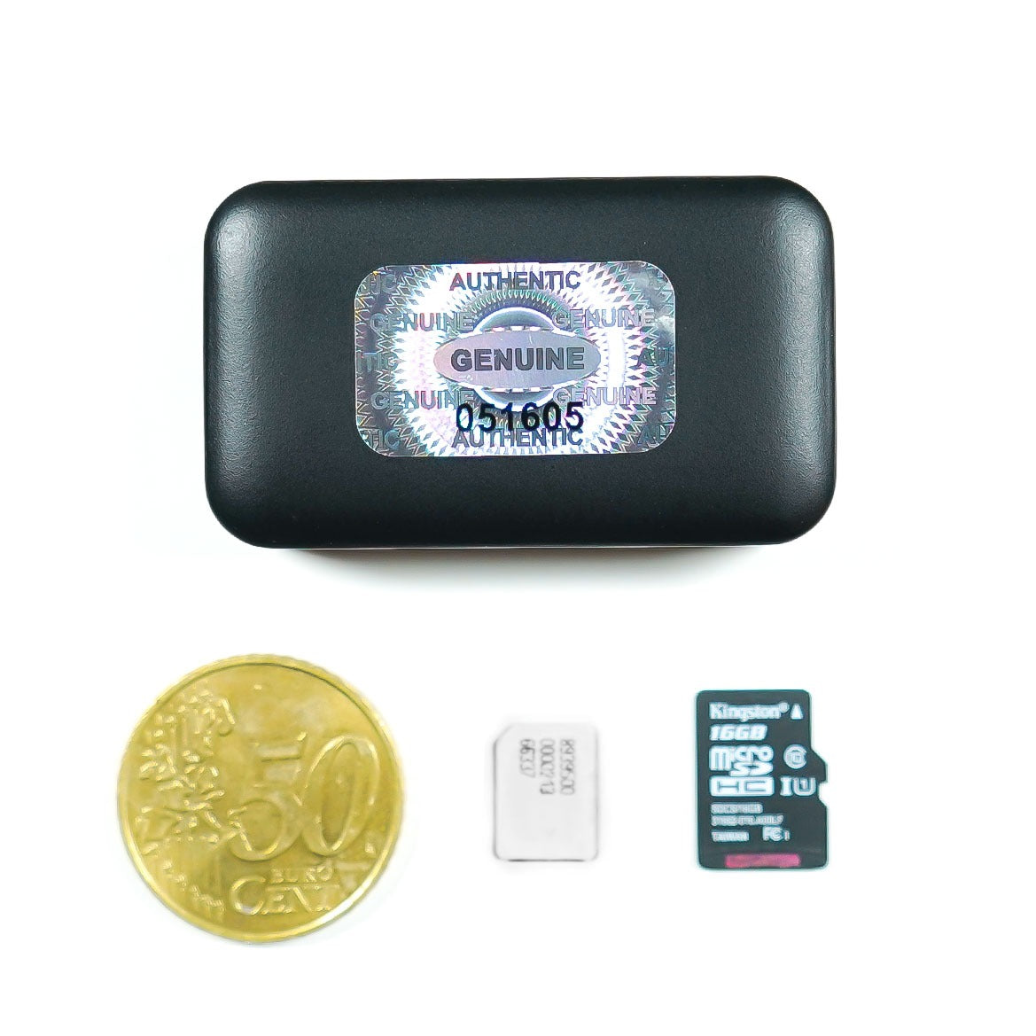 Microspia Audio GSM con Registrazione Vocale e Localizzatore GPS - Ascolto in Tempo Reale, Chiamata Remota con Amplificazione Voce - Antifurto a Lunga Distanza (King Spy Guard F5)