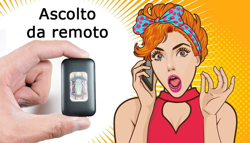 Microspia Audio GSM con Registrazione Vocale e Localizzatore GPS - Ascolto in Tempo Reale, Chiamata Remota con Amplificazione Voce - Antifurto a Lunga Distanza (King Spy Guard F5)