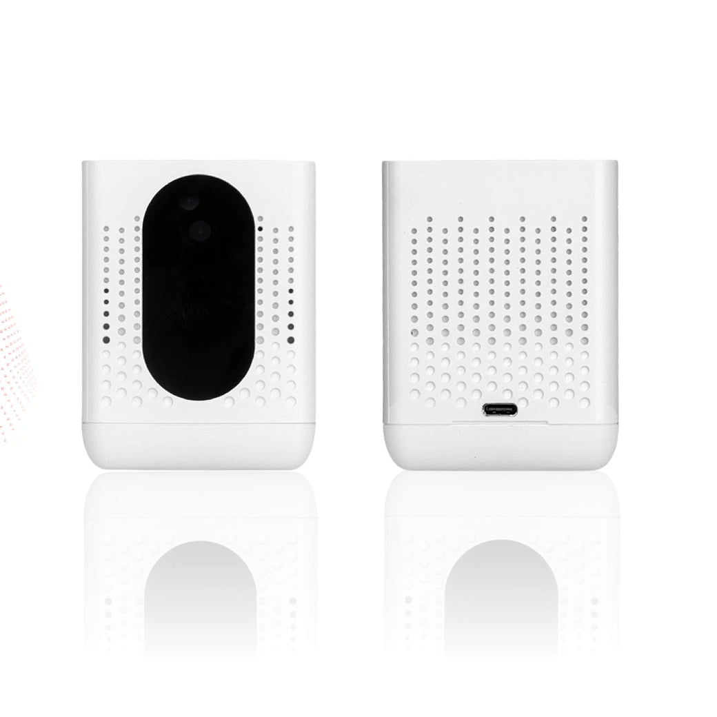 Registratore Audio spia WiFi a Lunga Durata Colore Bianco Compatto e Portatile Design Moderno Antifurto casa ufficio (Wifi F07)