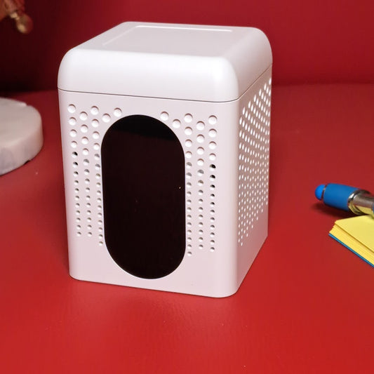 Registratore Audio spia WiFi a Lunga Durata Colore Bianco Compatto e Portatile Design Moderno Antifurto casa ufficio (Wifi F07)
