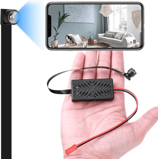 Mini telecamera spia wifi fai da te 1080p, rilevamento del movimento, visione remota, registrazione in loop, ideale per sicurezza casa, ufficio (wifi100)