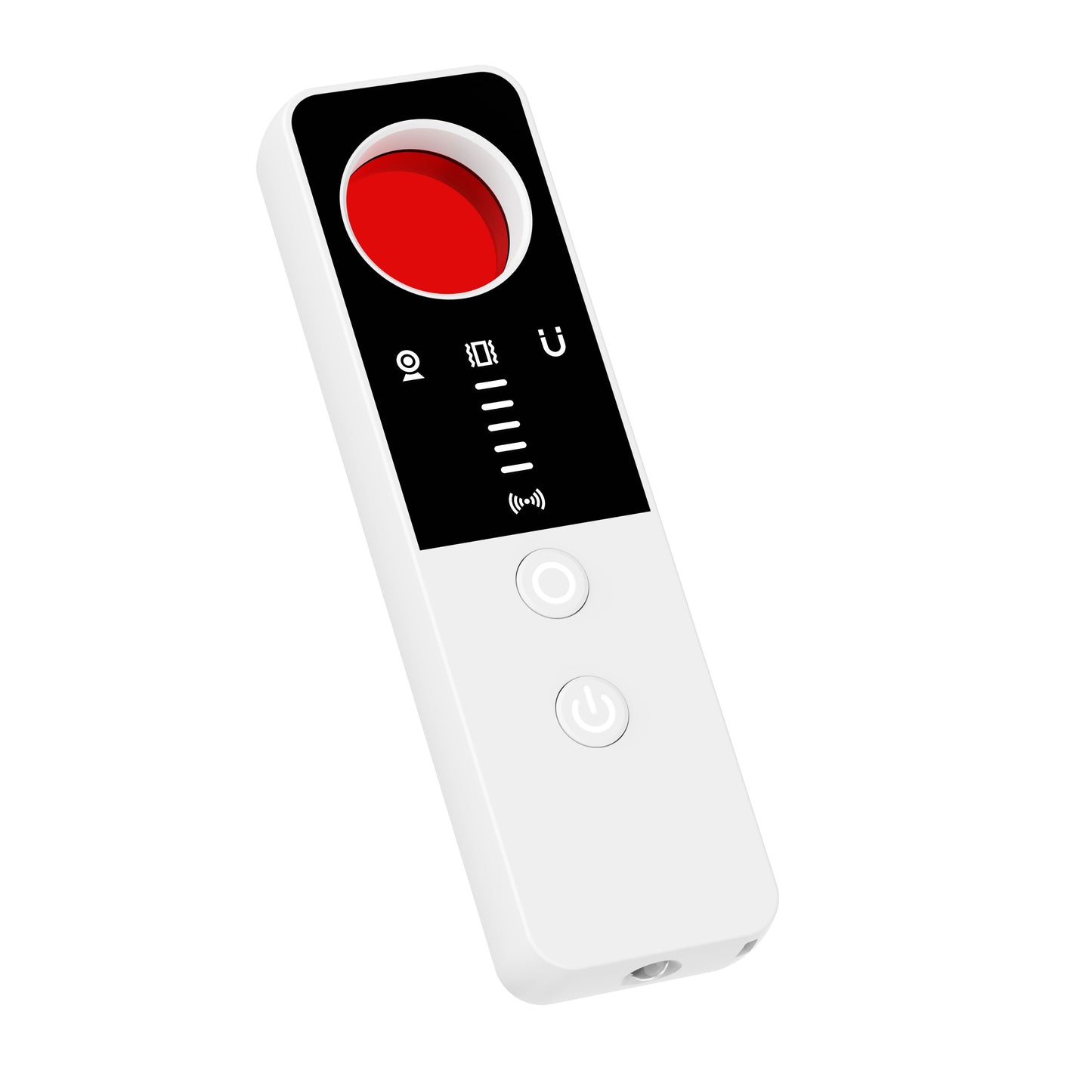 Rilevatore di microspie GPS auto Telecamere spia Casa Ufficio professionale tecnologia militare da 1 a 6,5 GHz Gsm Gps Wifi RF EMF Allarme e Torcia Led (T5)