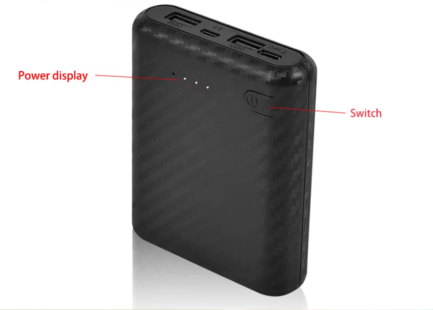 Microspia GSM antifurto Power Bank solo voce chiami e ascolti o ti chiama quando sente una voce (King Spy Guard F10 Power)